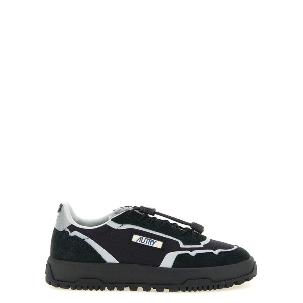 Autry Black Nylon Athletic Men's Sneakers